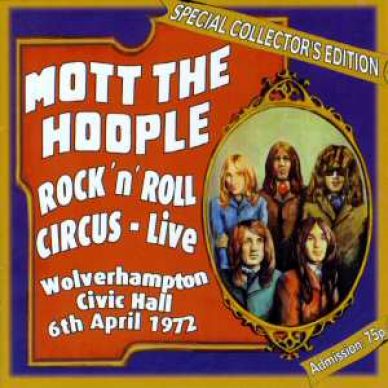 MOTT THE HOOPLE CD RN'R CIRCUS LIVE SPEC COLL EDIT MINT